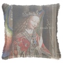 "Archangel Gabriel" 50cm x 50cm Fringed Cotton/Poly Cushion Cover
