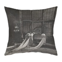 "The Brides of Dracula" 40cm x 40cm Faux Leather Cushion Cover
