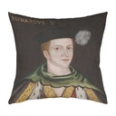 "Edward V" 40cm x 40cm Faux Leather Cushion Cover