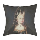 "Francois Marie de Bourbon" 40cm x 40cm Faux Leather Cushion Cover