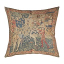 "Henry VIII vs Francis I" 40cm x 40cm Faux Leather Cushion Cover
