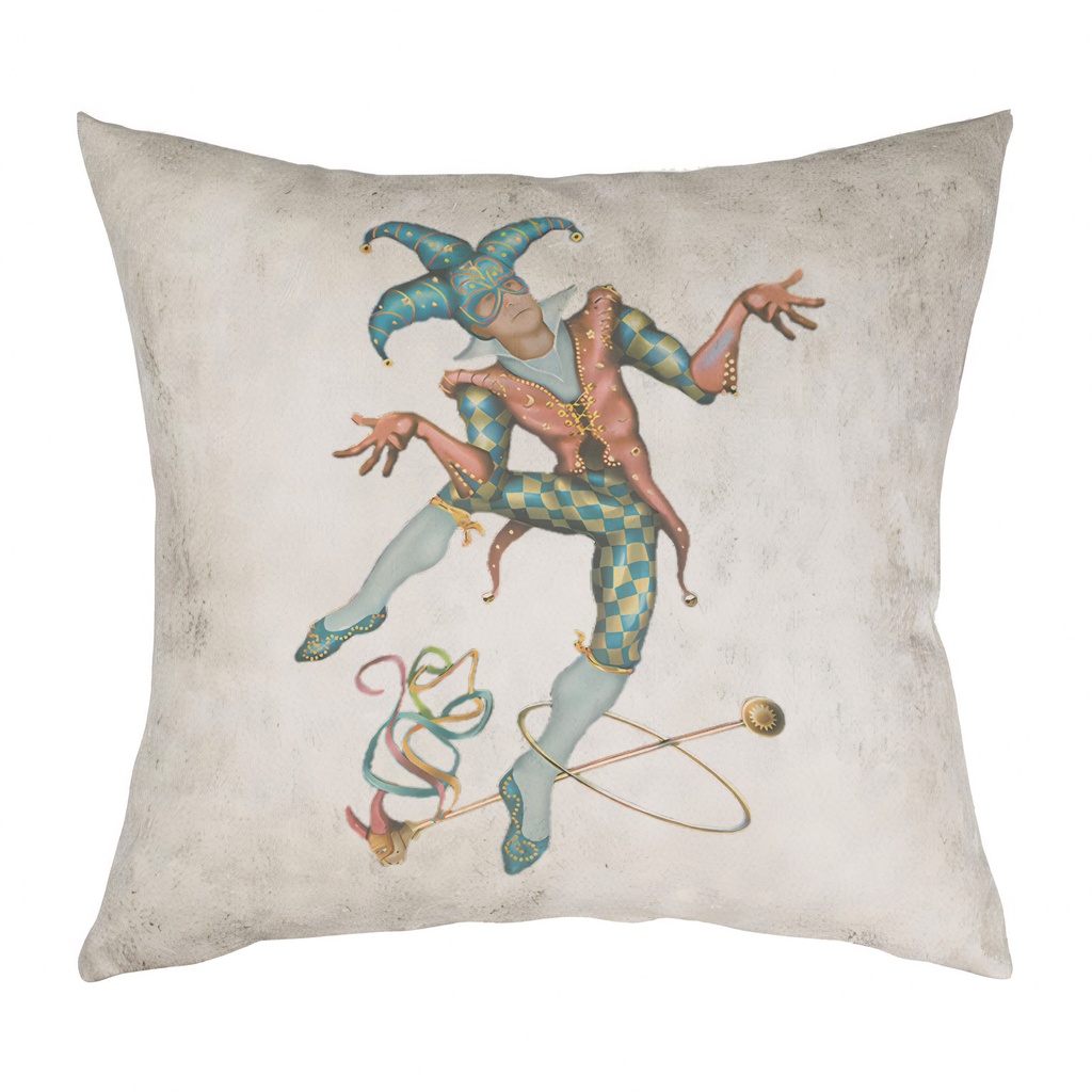"Harlequin" 40cm x 40cm Faux Leather Cushion Cover