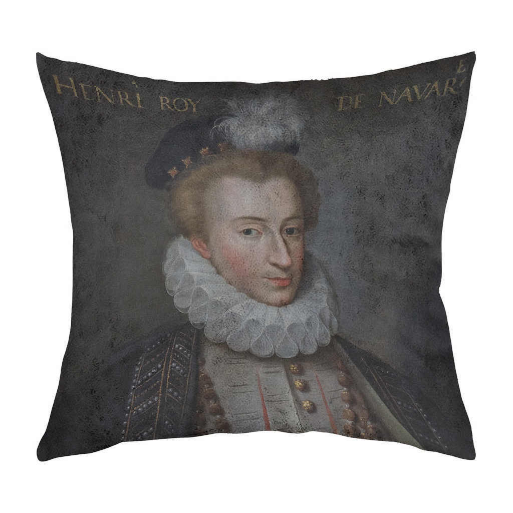 "Henri III" 40cm x 40cm Faux Leather Cushion Cover