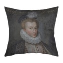 "Henri III" 40cm x 40cm Faux Leather Cushion Cover