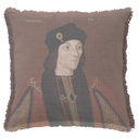 "Henry VII National Portrait Gallery" 50cm x 50cm Fringed Cotton/Poly Cushion Cover
