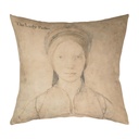 "Jane Parker, Jane Boleyn, Lady Jane Rocheford" 40cm x 40cm Faux Leather Cushion Cover