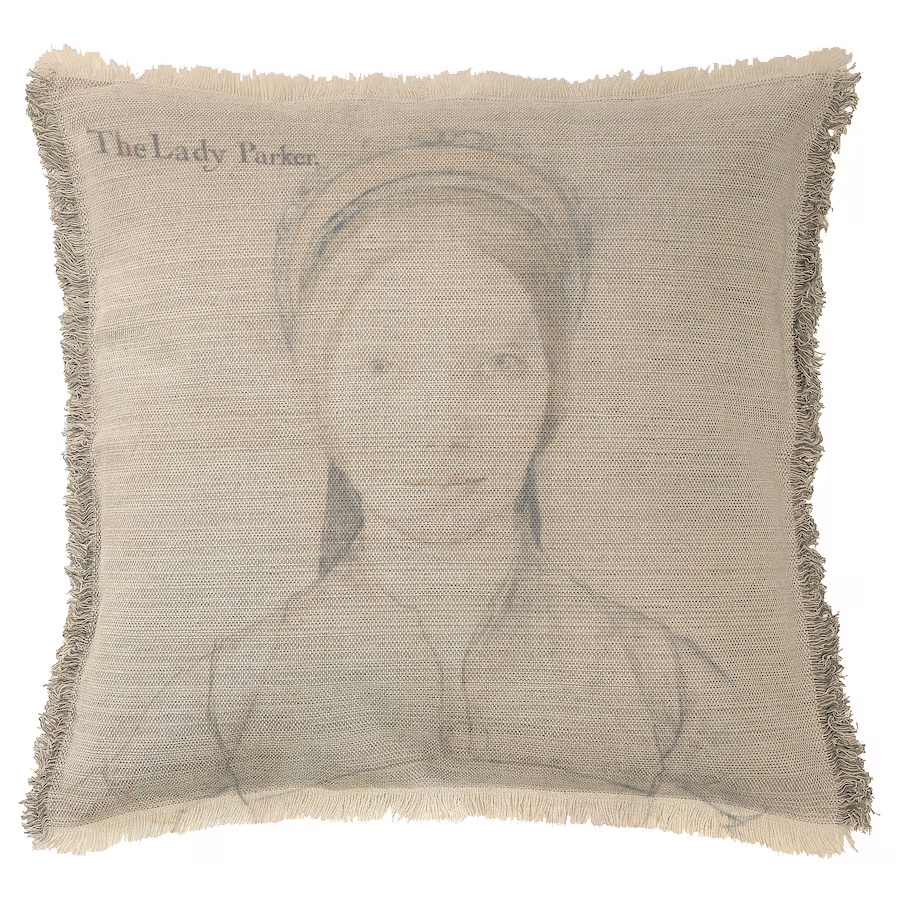 "Jane Parker, Jane Boleyn, Lady Jane Rocheford" 50cm x 50cm Fringed Cotton/Poly Cushion Cover