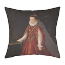 "La Riene Margot Young" 40cm x 40cm Faux Leather Cushion Cover