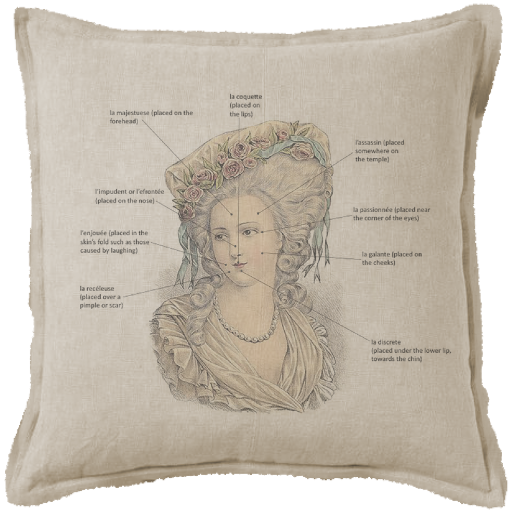 "Beauty Spot" Canvas Cushion