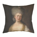 "Lady Catherine Ponsonby" 40cm x 40cm Faux Leather Cushion Cover