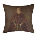 "Lady Jane Grey" 40cm x 40cm Faux Leather Cushion Cover