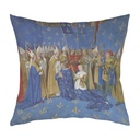 "Louis VIII" 40cm x 40cm Faux Leather Cushion Cover