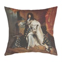 "Louis XIV" 40cm x 40cm Faux Leather Cushion Cover
