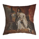 "Louis XIV" 40cm x 40cm Faux Leather Cushion Cover