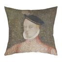 "Henry Stuart (Lord Darnley)" 40cm x 40cm Faux Leather Cushion Cover