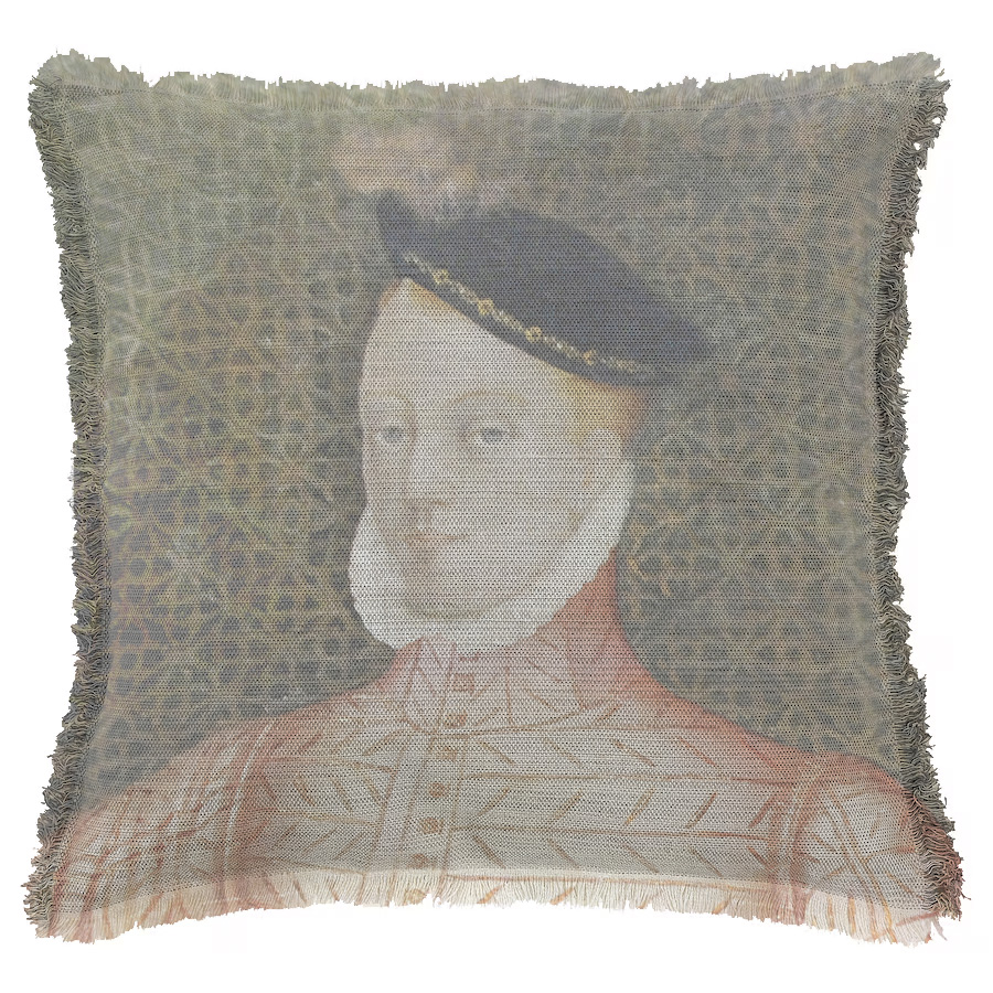 "Henry Stuart (Lord Darnley)" 50cm x 50cm Fringed Cotton/Poly Cushion Cover