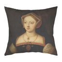 "Mary Boleyn" 40cm x 40cm Faux Leather Cushion Cover
