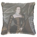 "Mary Queen of Scots from the Blair Museum" 50cm x 50cm Fringed Cotton/Poly Cushion Cover