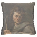 "Matthew the Apostle" 50cm x 50cm Fringed Cotton/Poly Cushion Cover