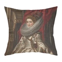 "Rubens, Marchesa Brigida Spinola Doria" 40cm x 40cm Faux Leather Cushion Cover