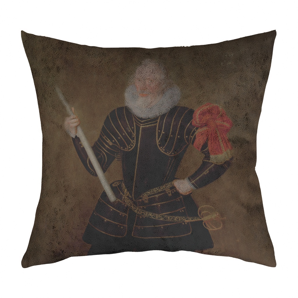 "Thomas Howard" 40cm x 40cm Faux Leather Cushion Cover