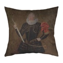 "Thomas Howard" 40cm x 40cm Faux Leather Cushion Cover