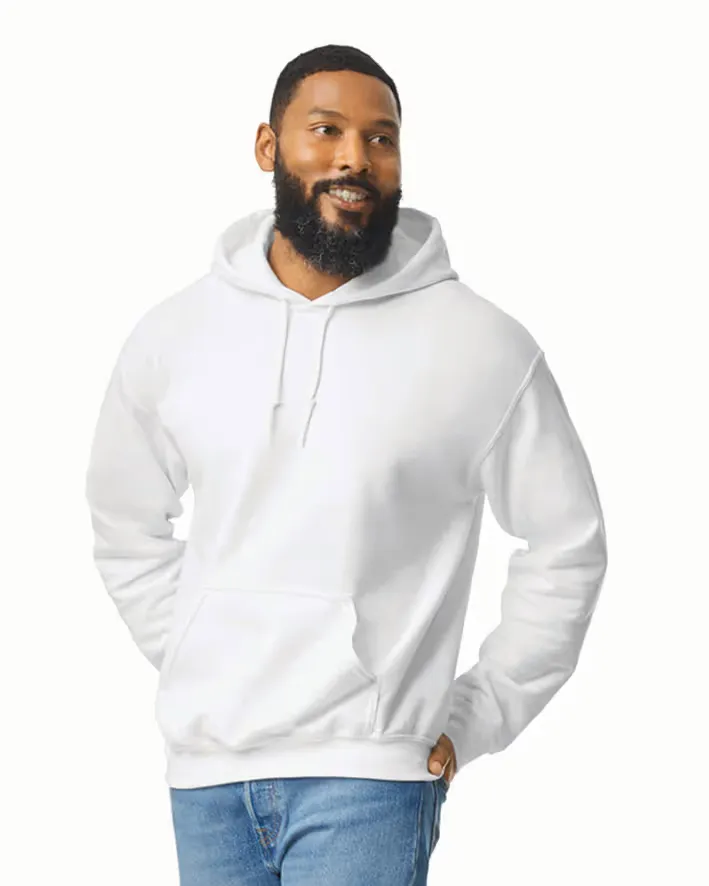 Hoodie Heavy Blend (Small, White)