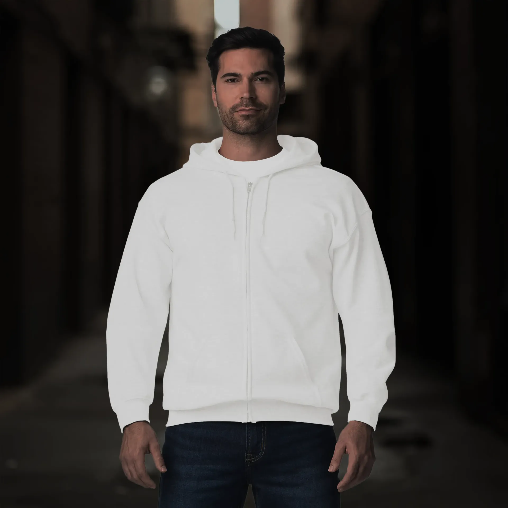 Hoodie Heavy Blend with Zipper