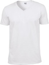 SoftStyle Cotton Tee - Adult V Neck Blank
