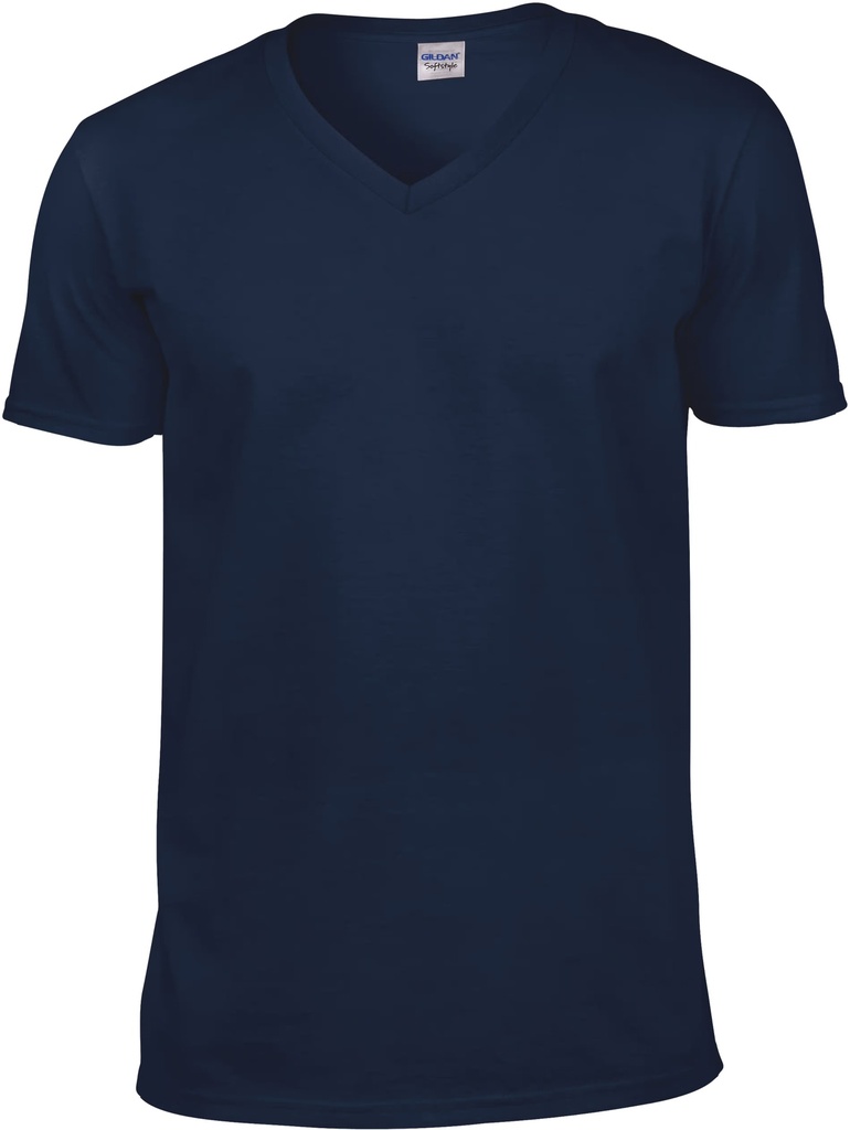 Adult V-Neck SoftStyle Cotton Tee