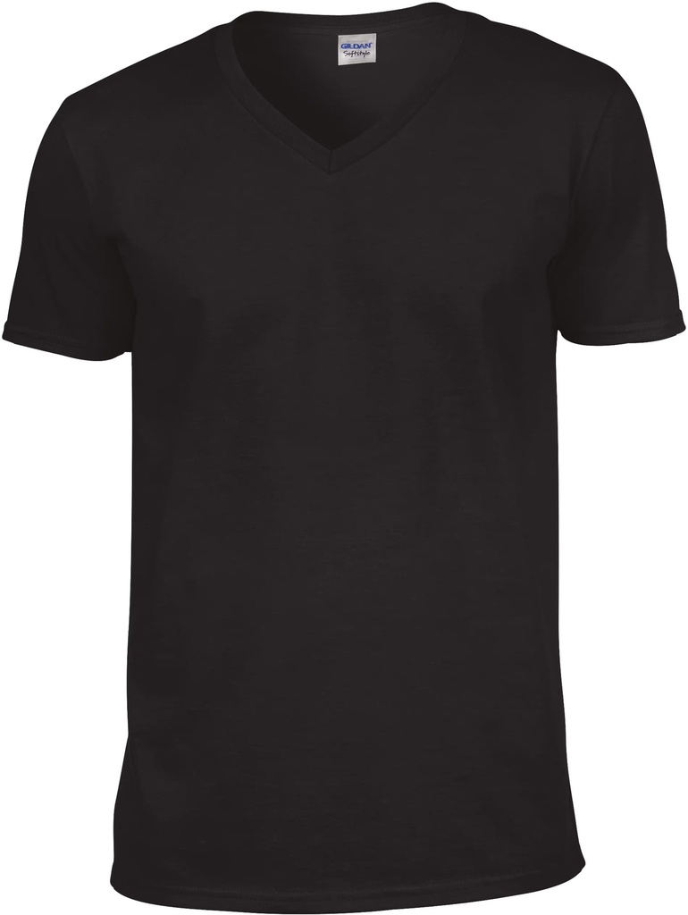 Gildan SoftStyle Adult Cotton Tee - GI64V00 V Neck Blank