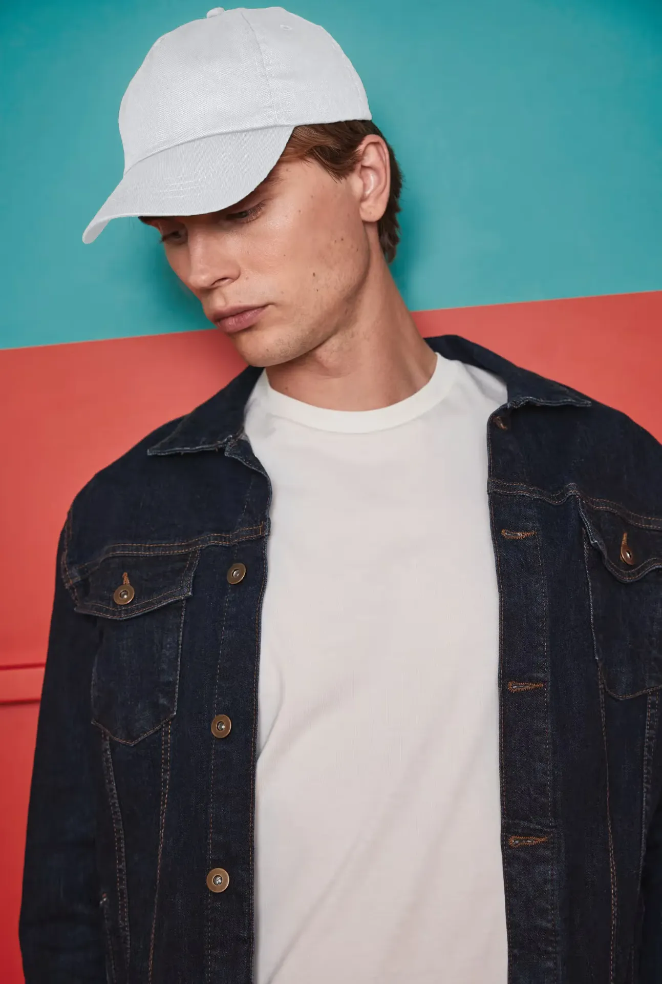 Baseball Cap - 5 Panel (White)