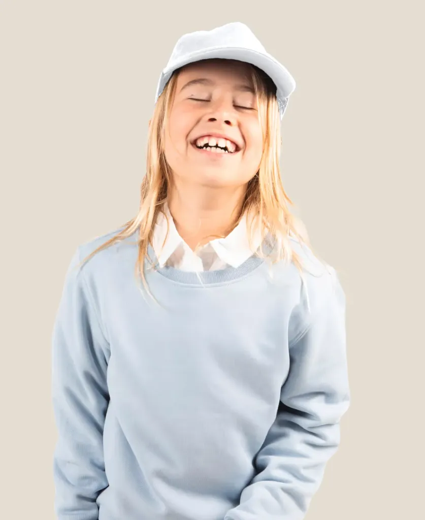 Baseball Cap - Childrens 5 Panel (White)