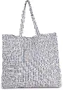 Striped Juco Bag