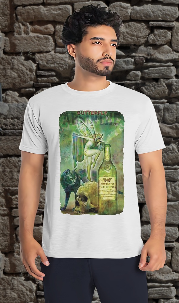 "Absinthe Butterfly" T-Shirt Unisex