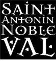 "St Antonin Block Logo - Pocket" SoftStyle Cotton Tee - V-Neck Adult
