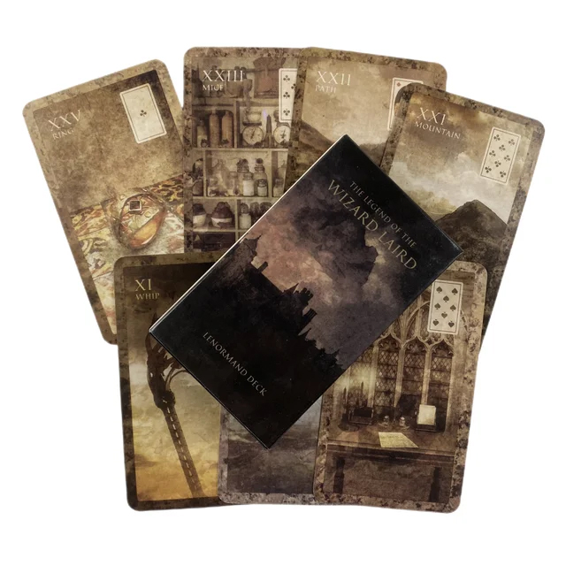 The Legend of the Wizard Laird Oracle Cards