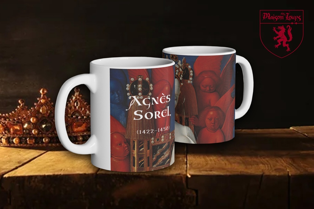 "Agnes Sorel, Virgin and Child" Mug