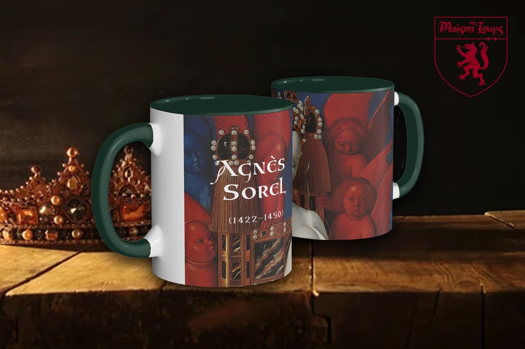 "Agnes Sorel, Virgin and Child" Mug