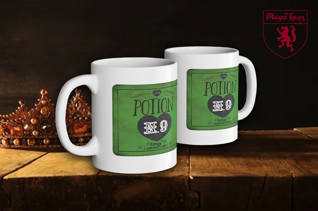"Love Potion No. 9 Green" Mug