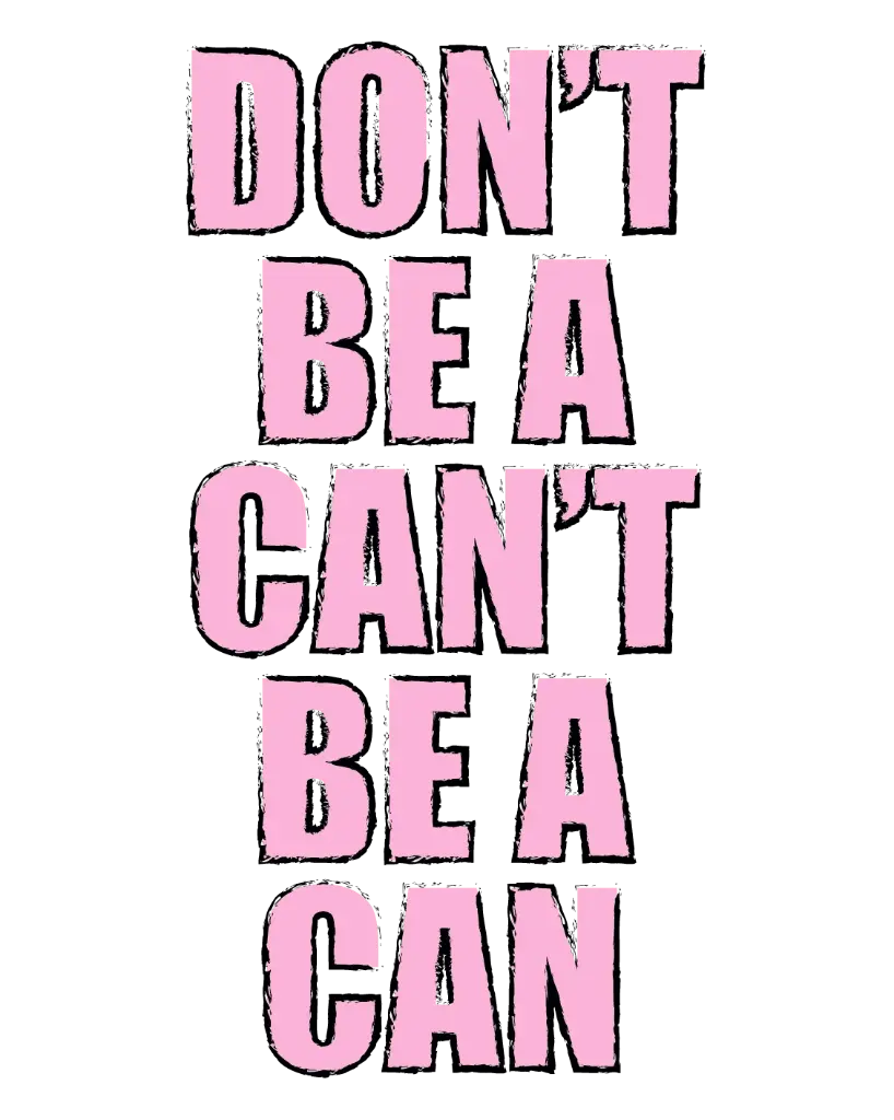 "Don't be a cant..." Vapor SpunSoft Tech Tee 