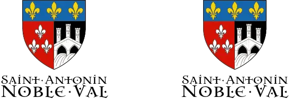 "St Antonin Blason Block Logo" Mug