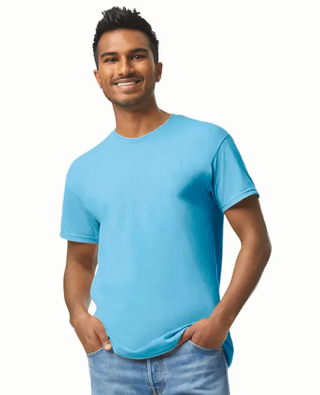 SoftStyle Heavy Cotton Tee - Adult (Small, White)