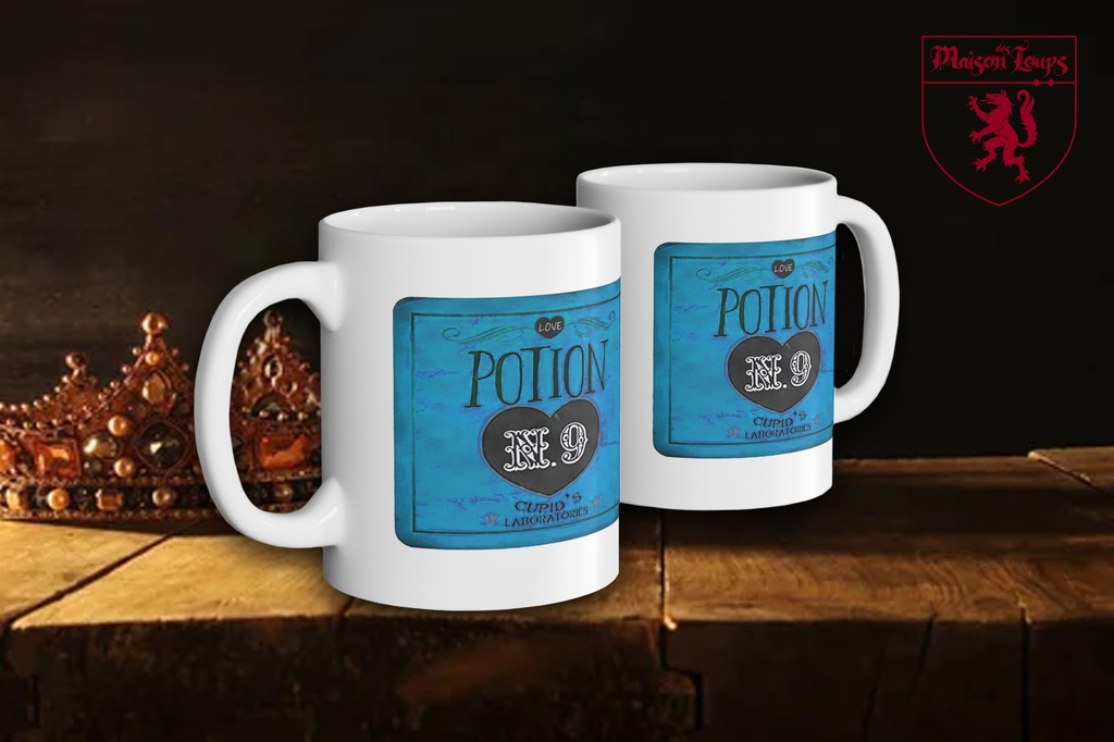"Love Potion No. 9 Saphire" Mug