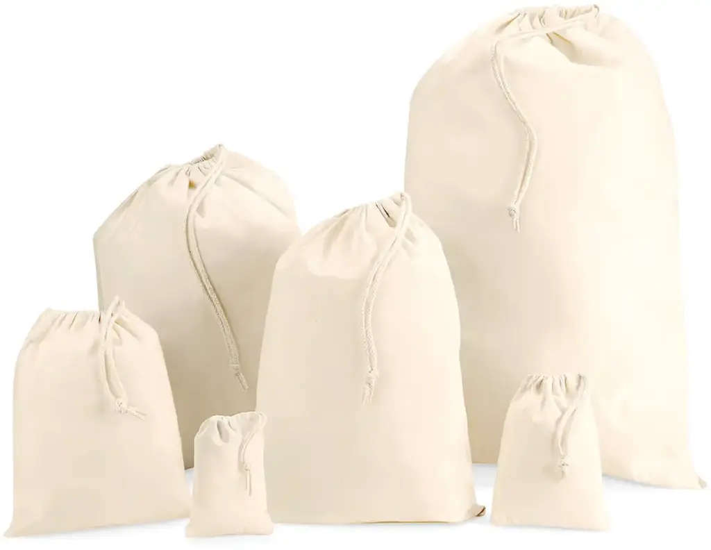 Cotton Drawstring Bag