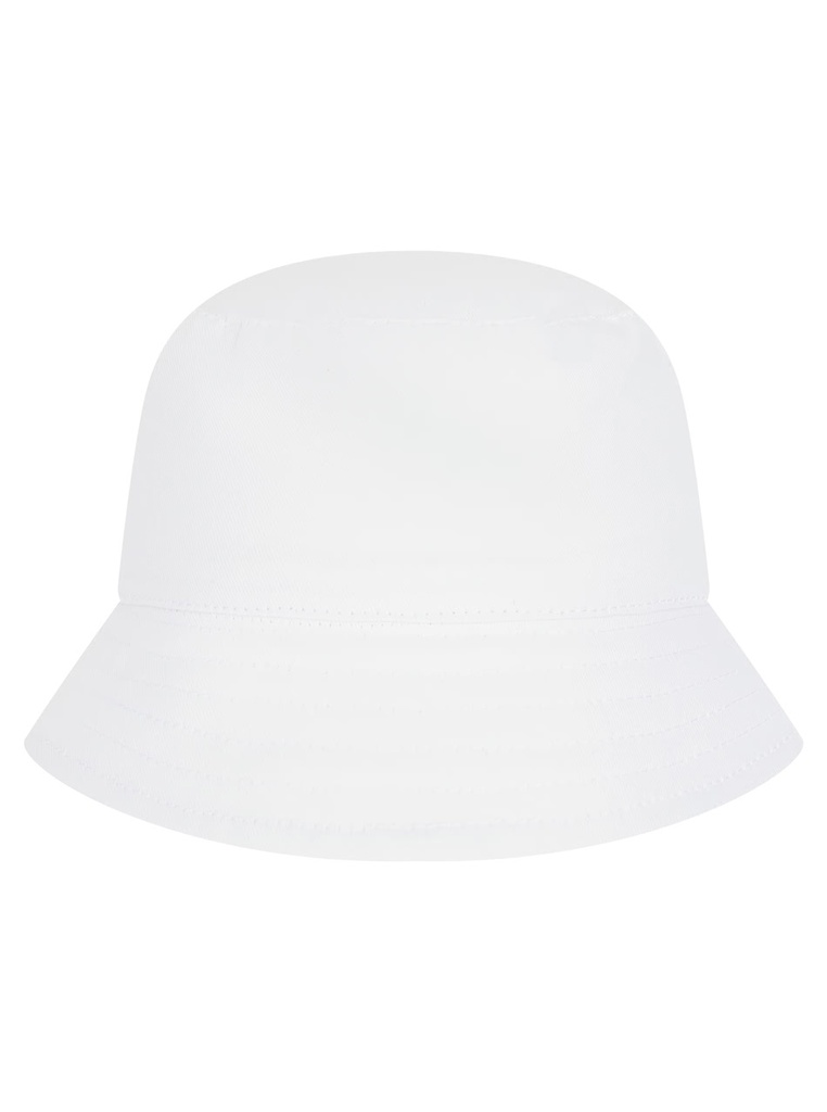 Children Bob Bucket Hat (White, 6/12 Month)