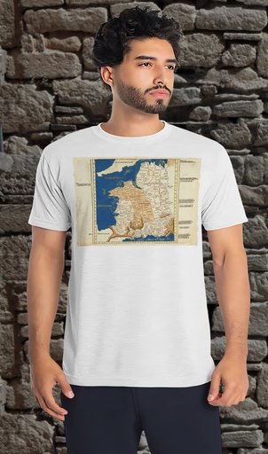 "1486 Map of France" T-Shirt Unisex