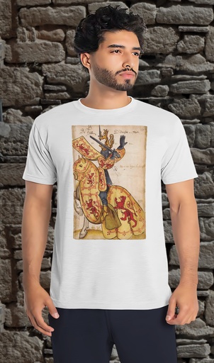 "Grand Armorial of the Golden Fleece - King of Scotland" T-Shirt Unisex