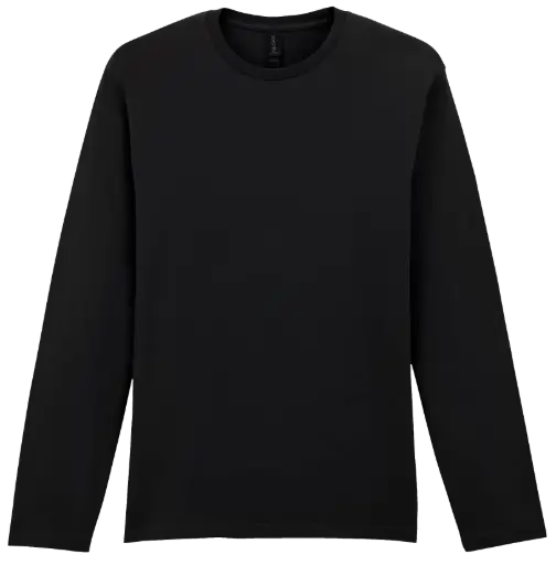 Gildan SoftStyle Adult Cotton Long Sleeve Tee - GI64400 Round Neck Blank