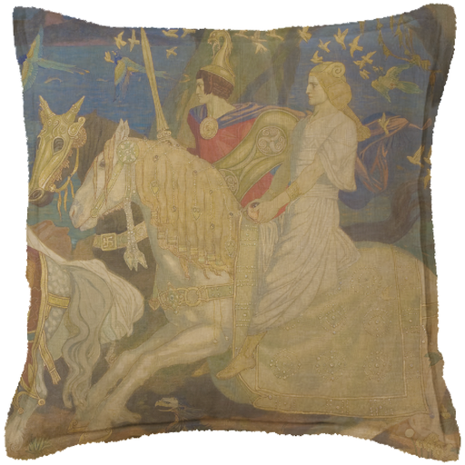 "Tuatha Dé Danann (right)" Canvas Cushion